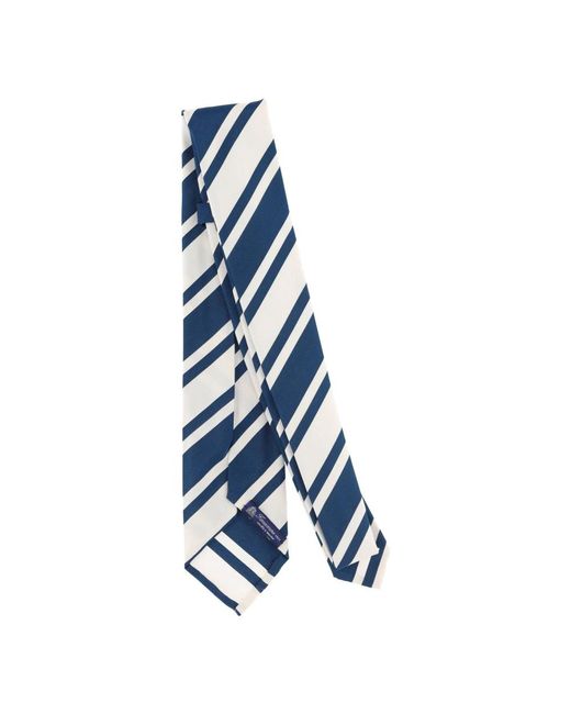 Ties Finamore 1925 de hombre de color Blue