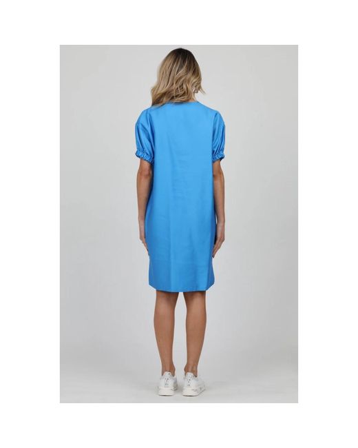 ROSSO35 Blue Midi dresses