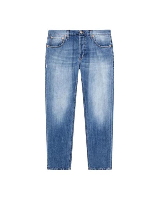 Dondup Blue Cropped Jeans for men