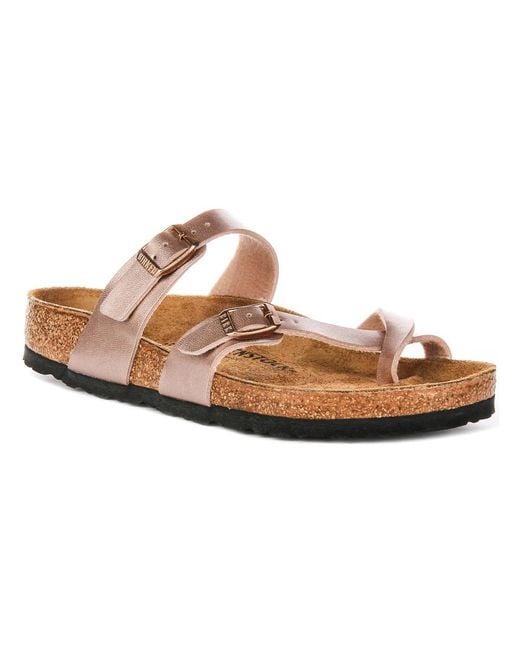 Birkenstock Brown Flip Flops