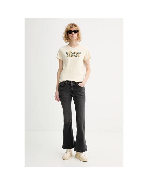 Flared Jeans Levi's de color Black