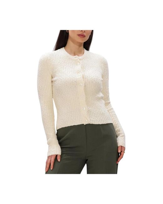 Modström Truien & Vesten ,Shelleymd Cardigan in het Natural