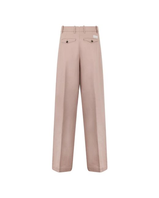 Nine:inthe:morning Natural Wide Trousers