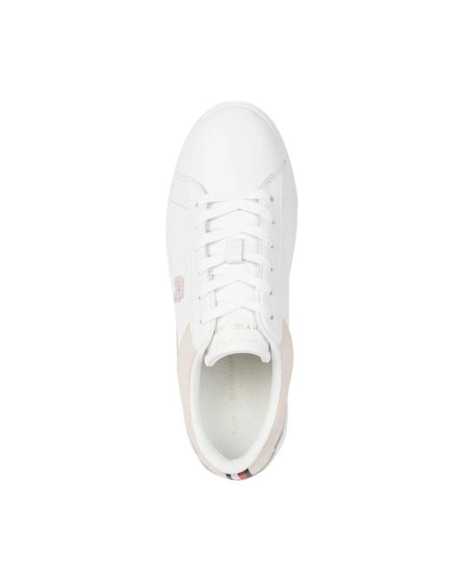 Tommy Hilfiger White Sneakers