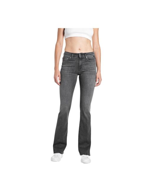 Boot-Cut Jeans Replay de color Gray