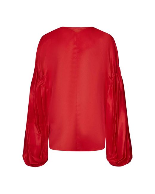 Blouses & shirts > blouses Khaite en coloris Red