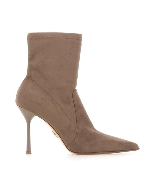 Sergio Levantesi Brown Heeled Boots