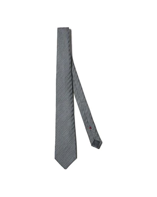 Brunello Cucinelli Gray Ties for men