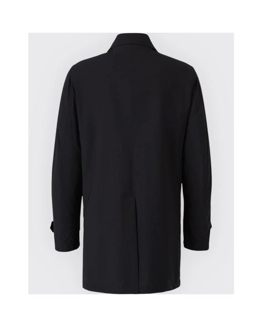 Moorer Jassen ,Zwart ,Stijlvolle Trenchcoat Met Vittor-Ac in het Black voor heren