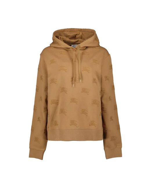 Hoodies Burberry de color Brown