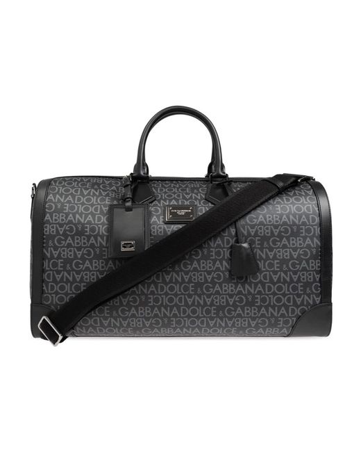 Weekend Bags di Dolce & Gabbana in Black da Uomo