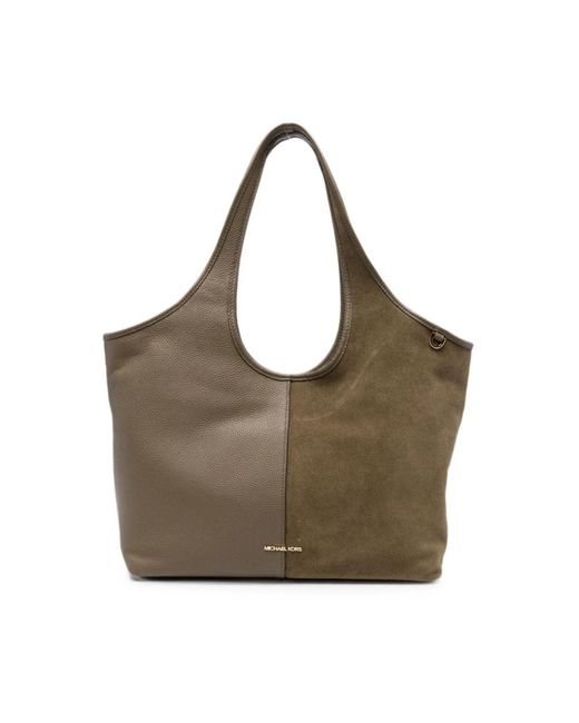 Michael Kors Brown Shopping Bags