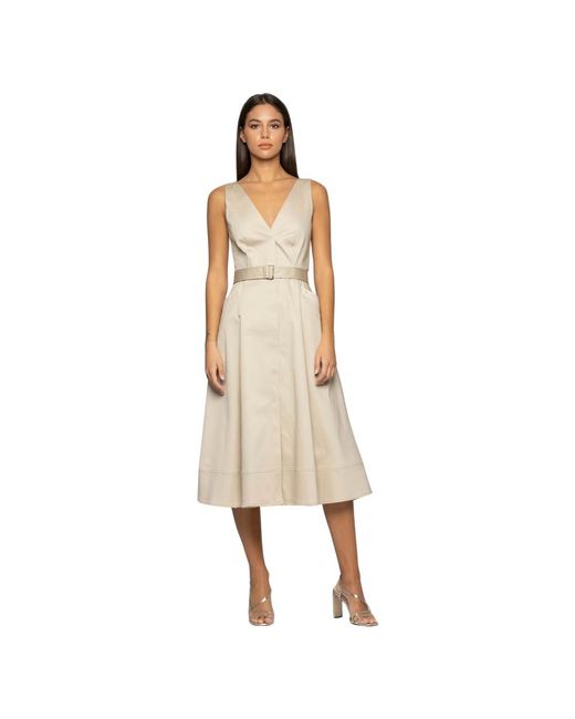 Kocca Midi Dresses in het Natural