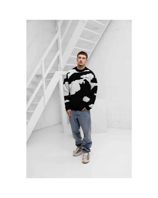 Equalite Camo Strickpullover in Black für Herren