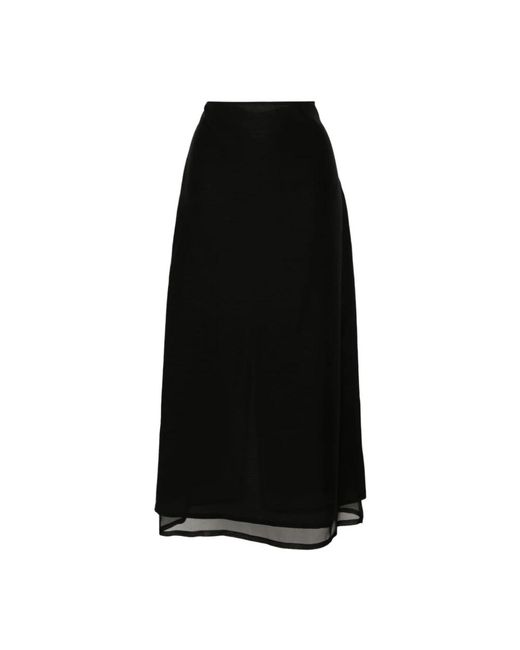 Skirts > midi skirts Fabiana Filippi en coloris Black