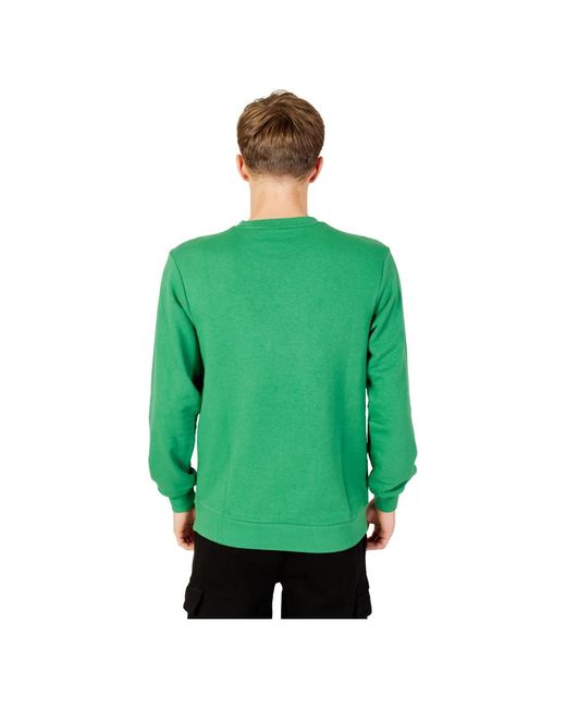 Fila Green Round-Neck Knitwear for men