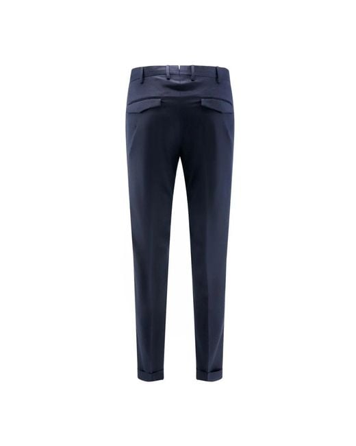 PT Torino Blue Suit Trousers for men