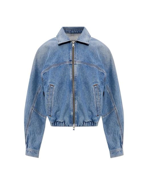 Denim Jackets Agolde de color Blue