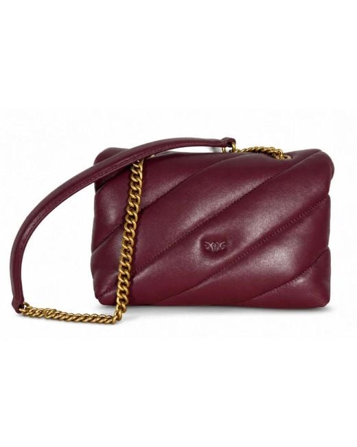 Pinko Red Cross Body Bags