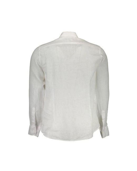 La Martina Gray Casual Shirts for men