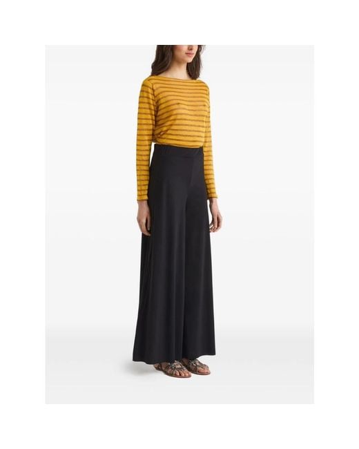 Maliparmi Blue Wide Trousers