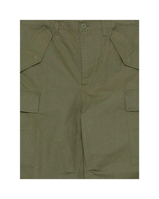 Stussy Green Straight Trousers for men