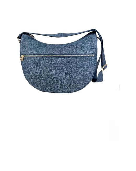 Shoulder Bags di Borbonese in Blue