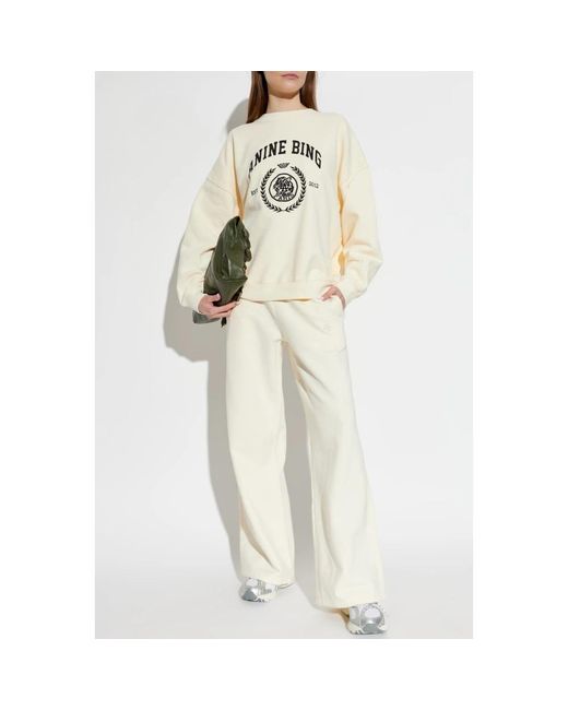 Anine Bing Natural Sweatpants