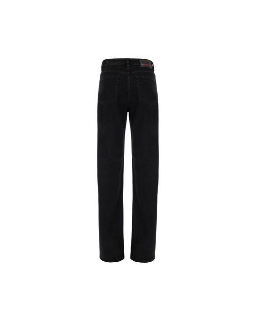 DIESEL Black Boot-Cut Jeans