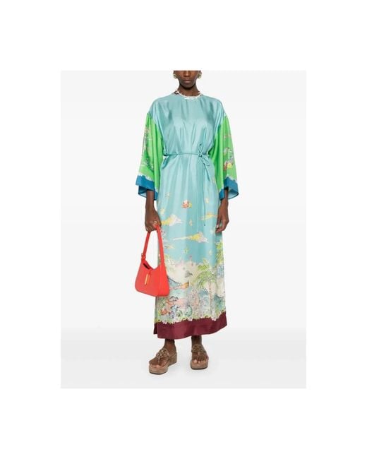 ALÉMAIS Blue Maxi Dresses