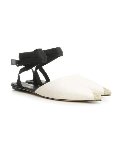Jacquemus White Espadrilles Mules