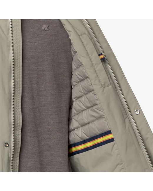 Light Jackets K-Way de hombre de color Gray