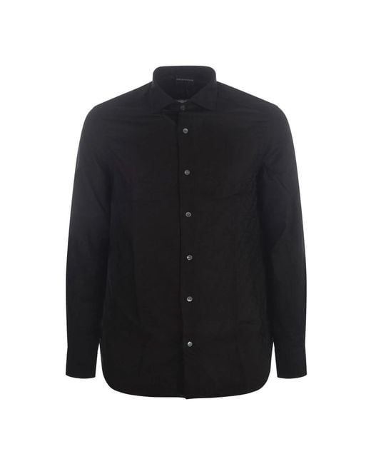 Emporio Armani Blue Casual Shirts for men