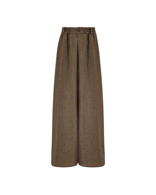 Wide Trousers Martine Rose de hombre de color Brown