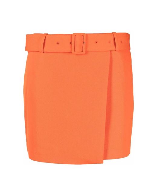 AMI Orange Short Skirts