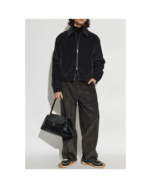 AMI Cordjacke Mit Gesticktem Logo in Black für Herren