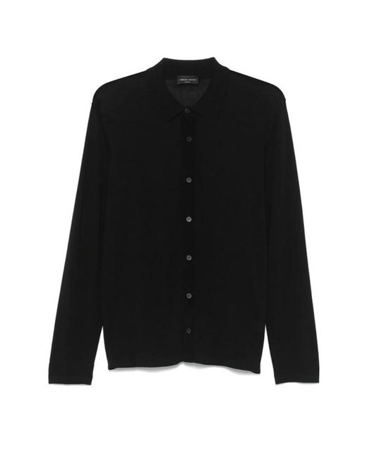Roberto Collina Black Cardigans for men