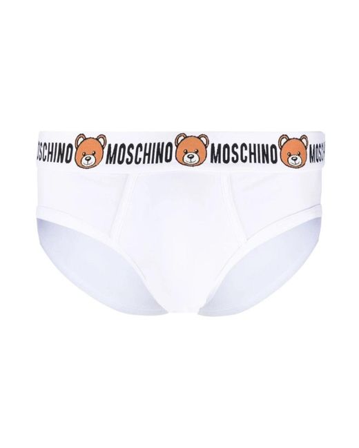 Bottoms Moschino de hombre de color White