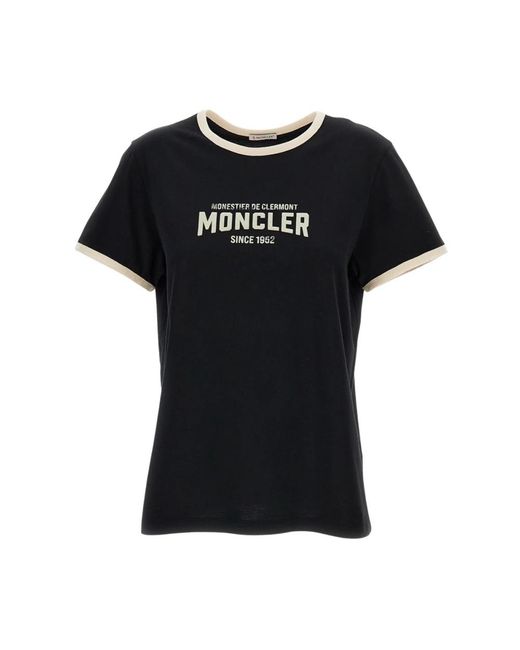 Moncler Women's Black T-Shirts