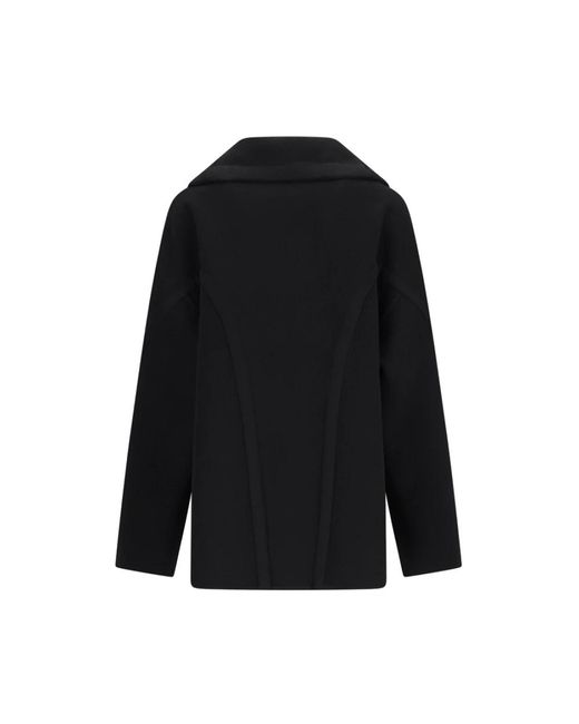 The Row Black Single-Breasted Coats