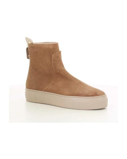 Agl Attilio Giusti Leombruni Brown Cognac Meghan Bootie Damenschuhe