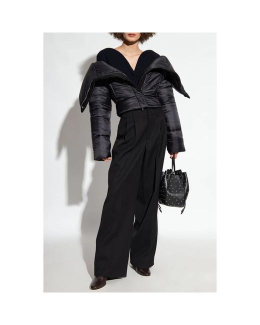 Alaïa Black Down Jackets