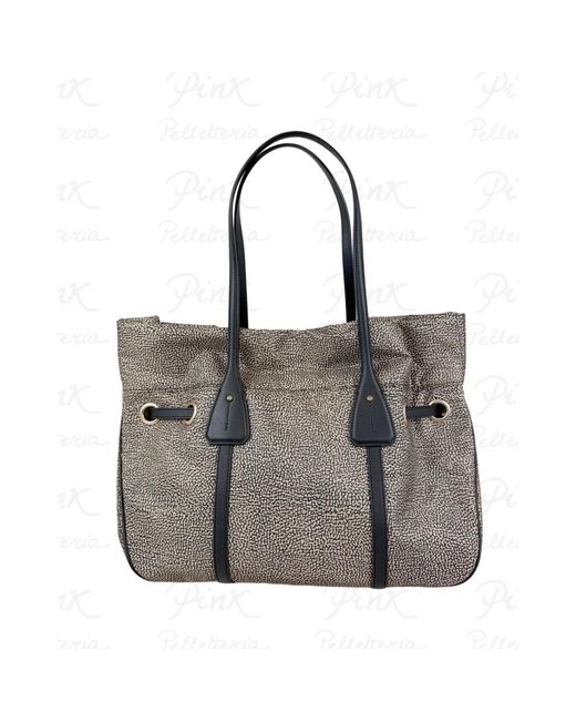 Tote Bags di Borbonese in Gray