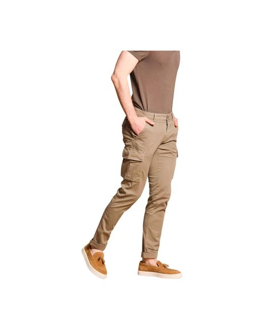 Mason's Extra Slim Fit Cargo Hose in Brown für Herren
