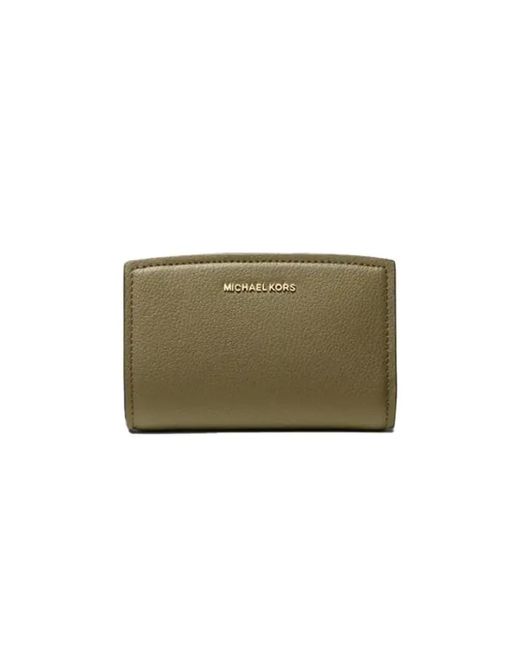 Michael Kors Stijlvolle Portemonnees En Kaarthouders Collectie in het Green