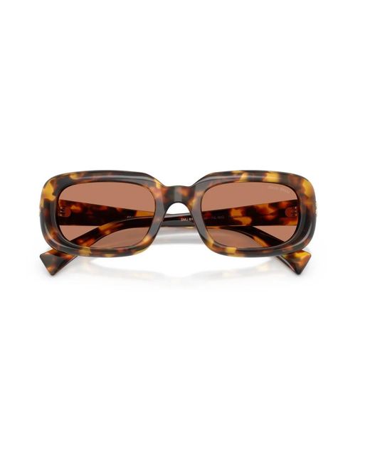 Miu Miu Brown Sunglasses