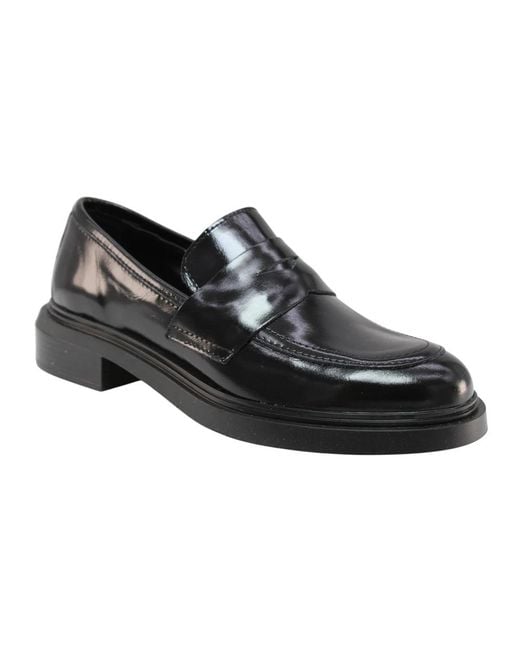 E mia Black Mocassin