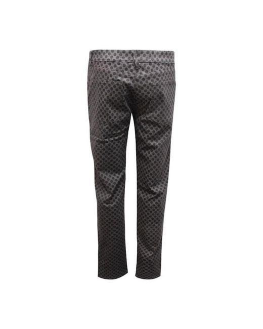 Slim-Fit Trousers Dolce & Gabbana de hombre de color Black