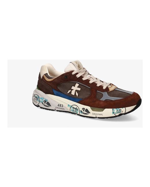 Premiata Brown Sneakers for men