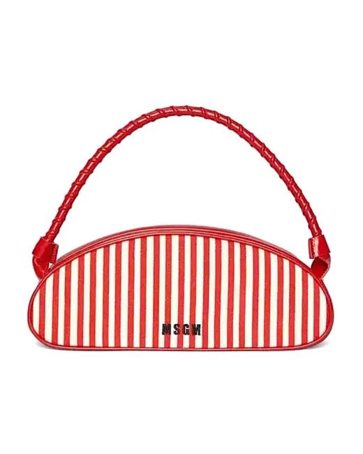 MSGM Red Handbags